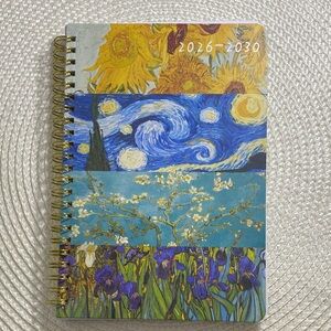 Van Gogh Designs  5 Year Monthly Planner 2026-2030